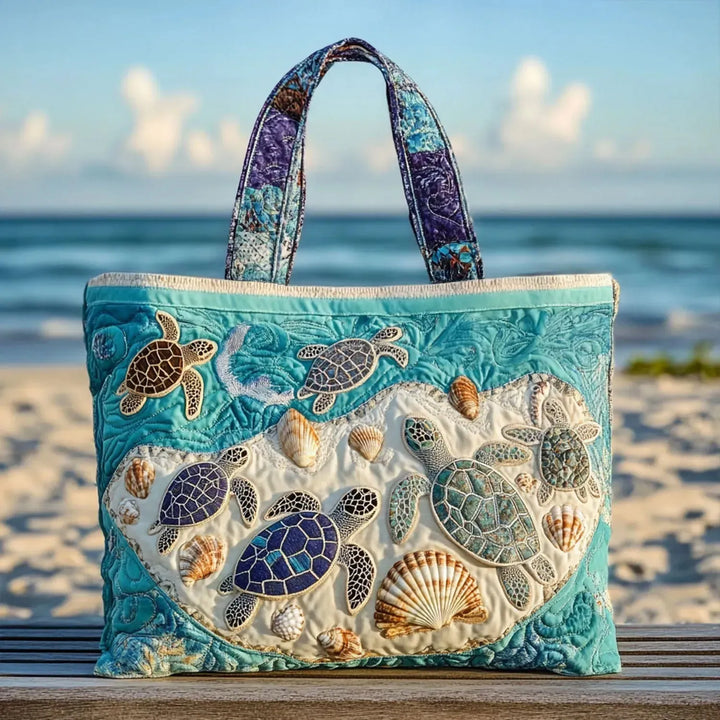 Käsityökangaskassi – kilpikonnien rakkaus